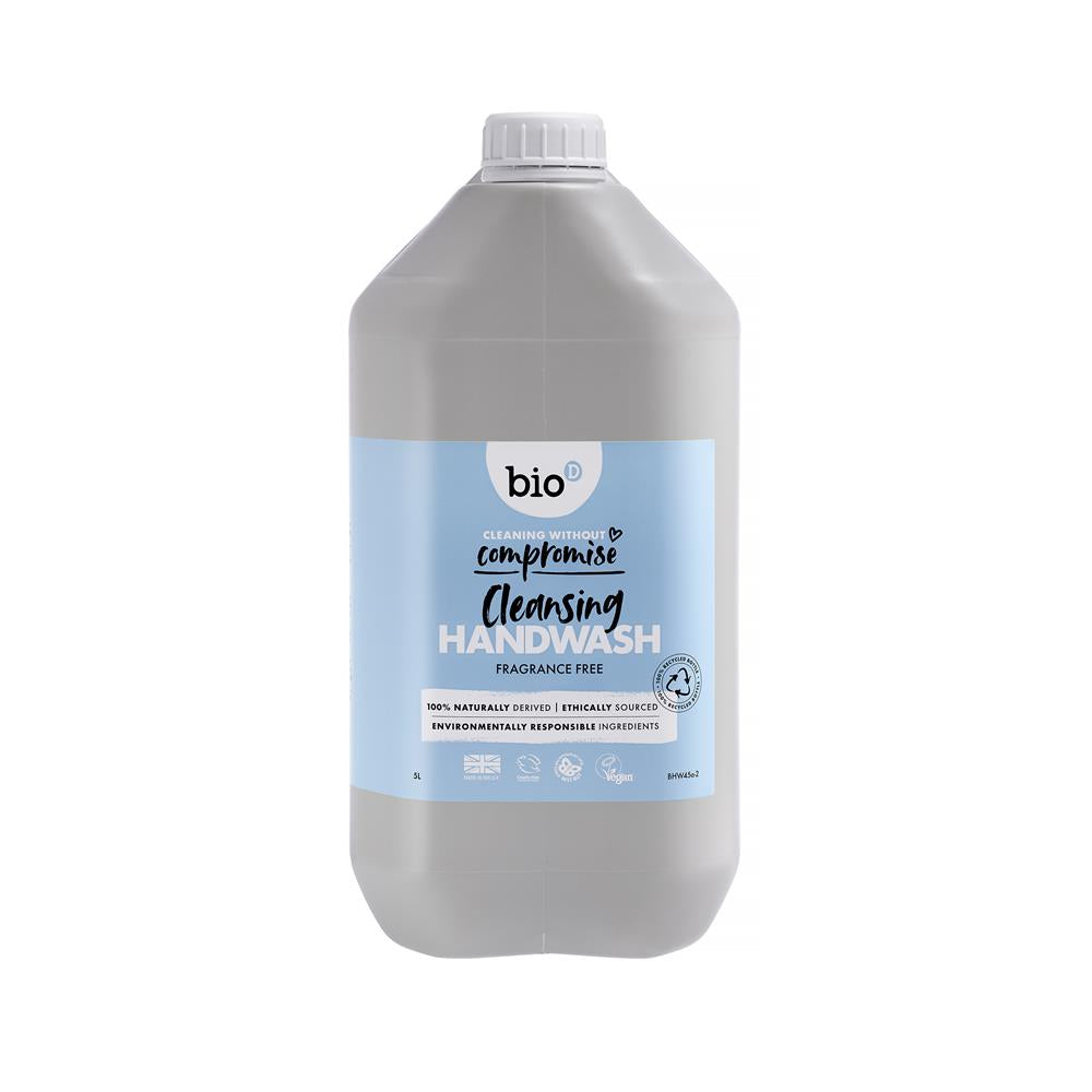 Bio-D_Cleansing Fragrance Free Hand Wash 5 Litre