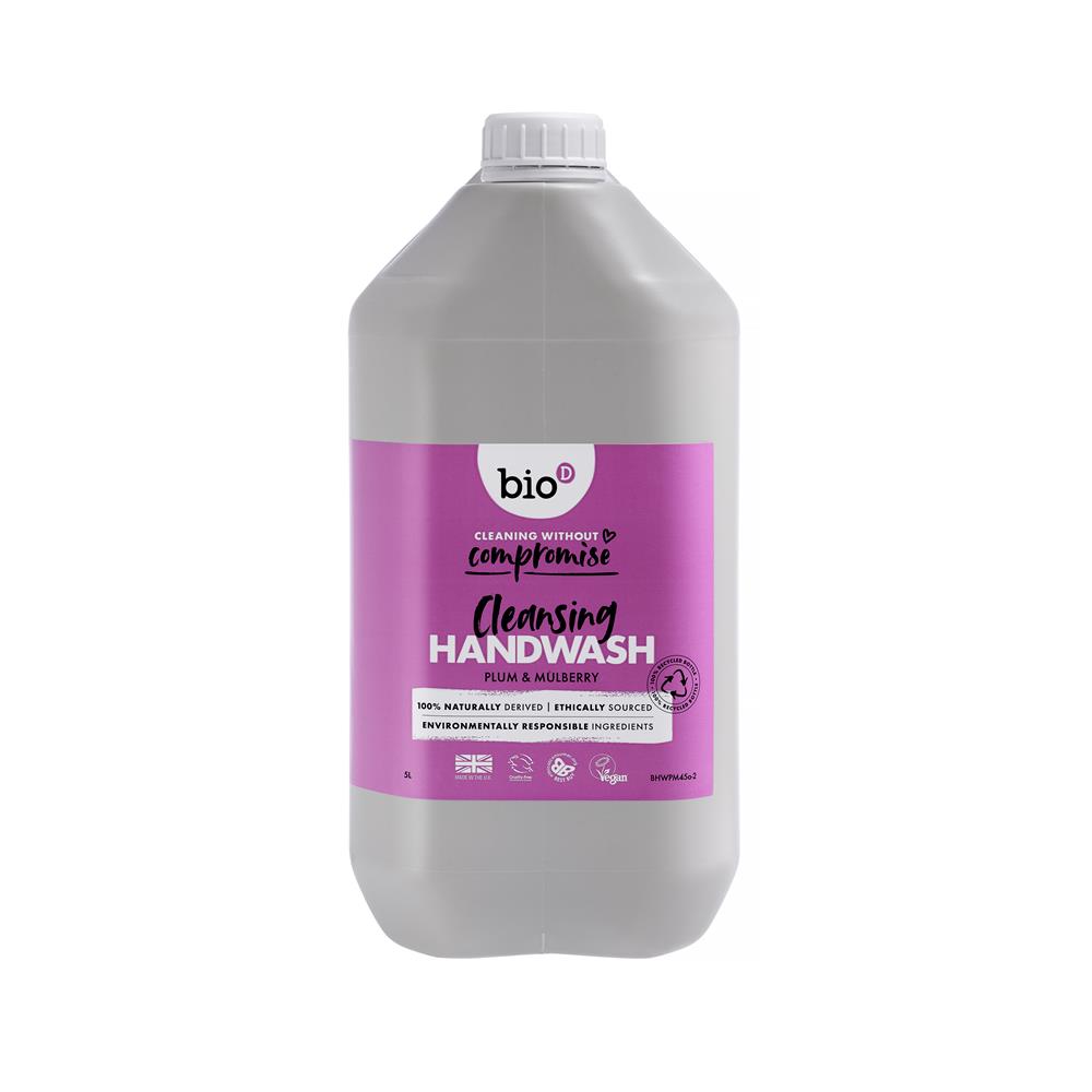 Bio-D_Plum and Mulberry Cleansing Hand Wash 5 Litre