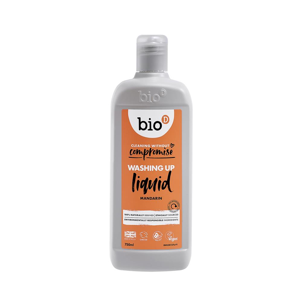 Bio-D_Mandarin Washing Up Liquid 750ml