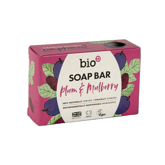 Bio-D_Plum and Mulberry Boxed Soap Bar 90g