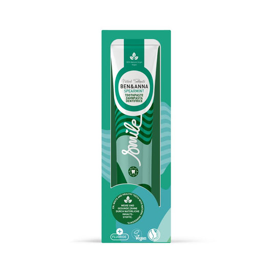 Ben and Anna_Ben & Anna Toothpaste Tube Mint (with fluoride) 75ml