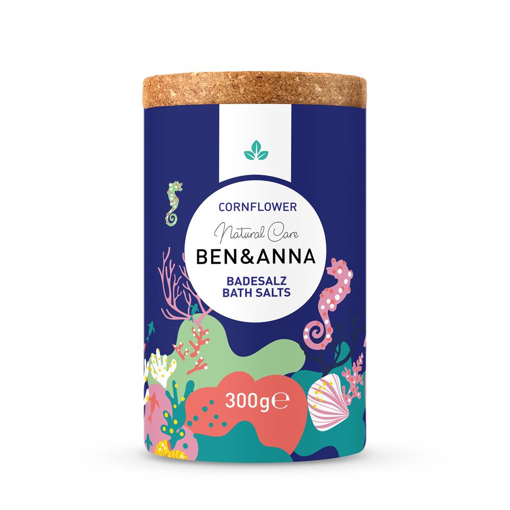 Ben and Anna_Ben & Anna Cornflower Bath Salts 300g