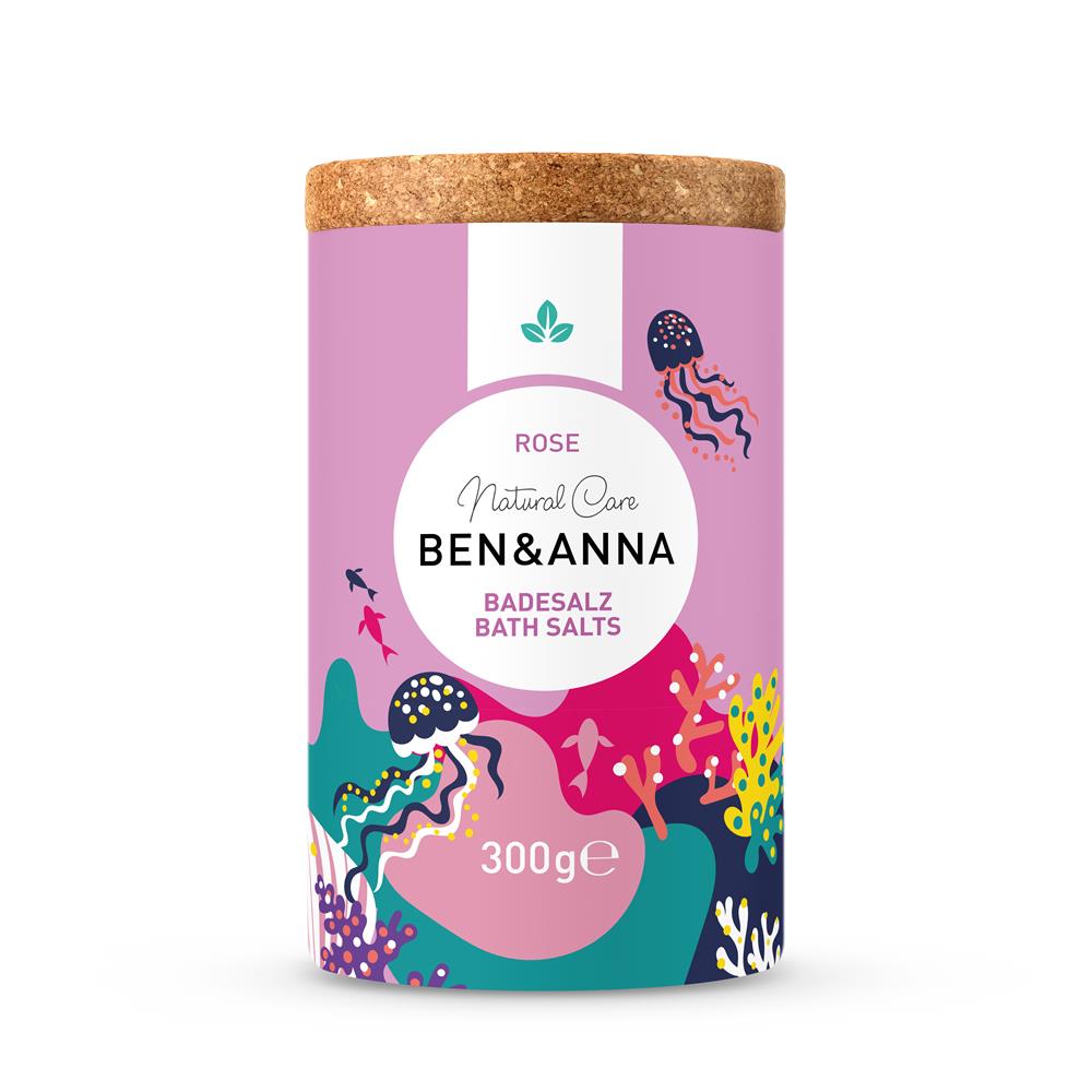 Ben and Anna_Ben & Anna Rose Bath Salts 300g