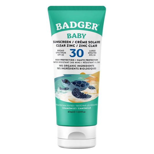 Badger_Baby Clear Zinc Sunscreen SPF30 87ml