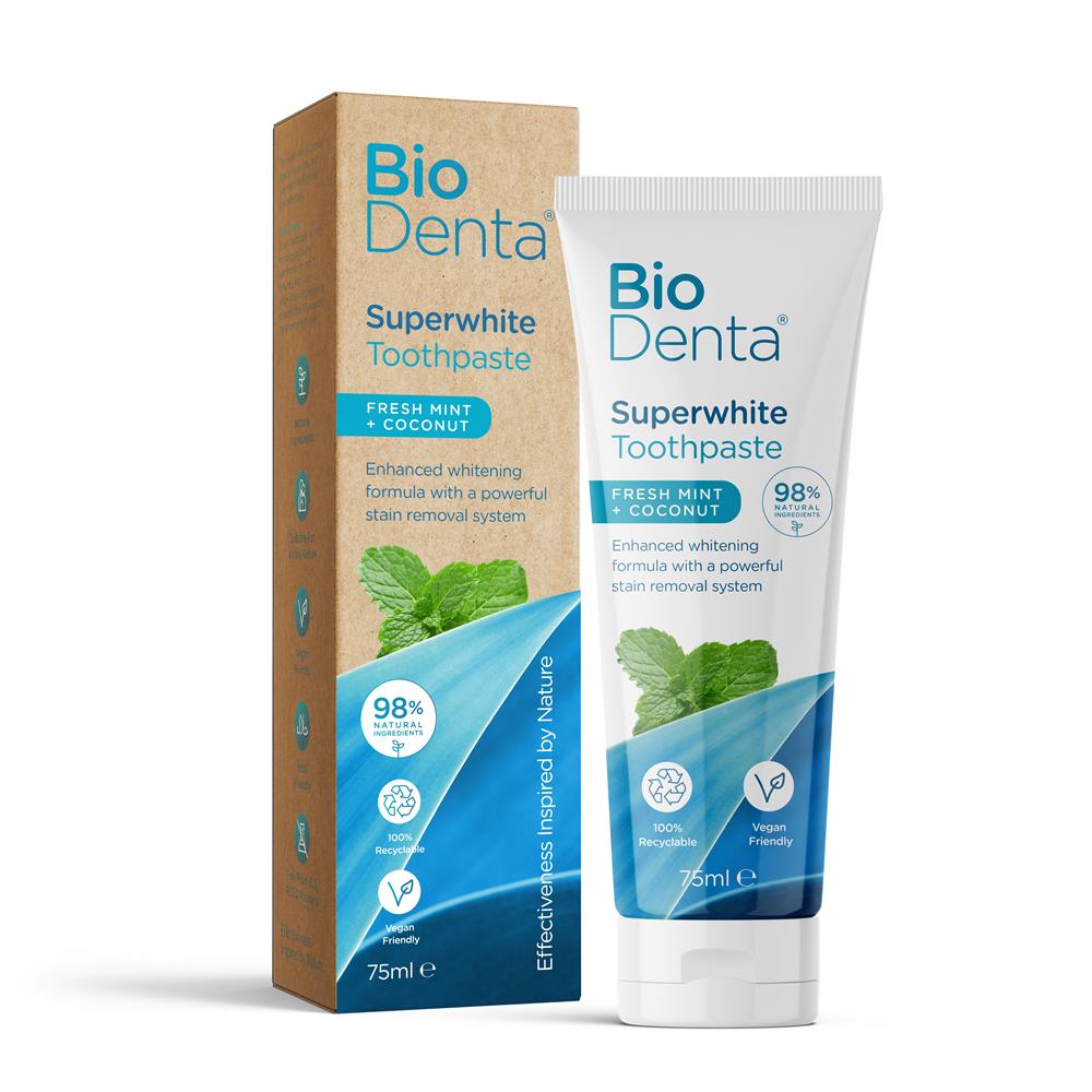 BioDenta_Superwhite Toothpaste 75ml-pack of 2