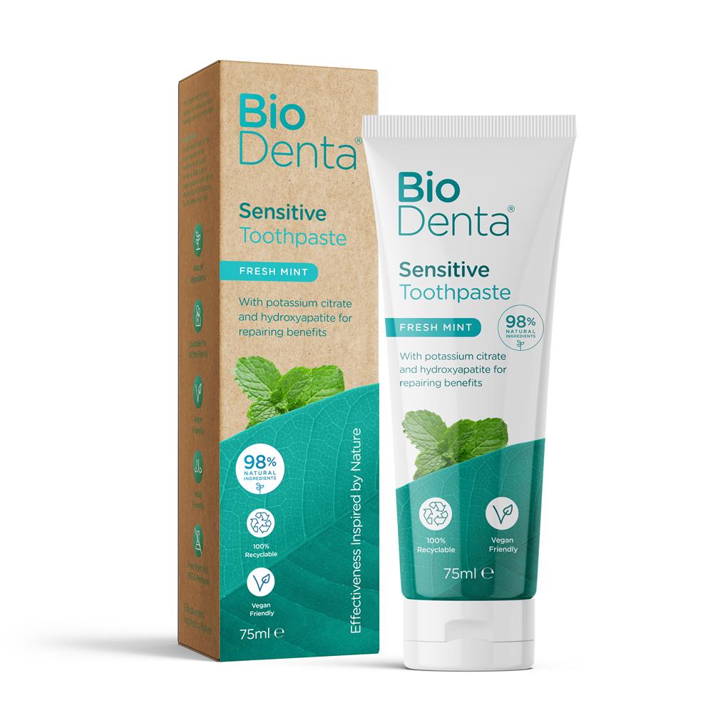 BioDenta_Sensitive Toothpaste 75ml-pack of 2