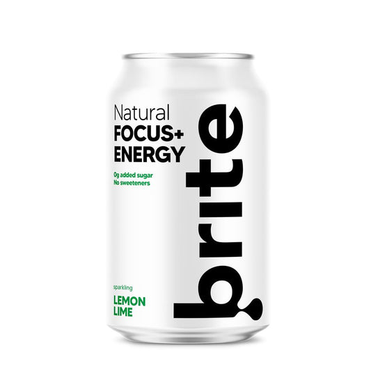 Brite Drinks_Brite Natural FOCUS ENERGY Lemon Lime 330ml-pack of 4