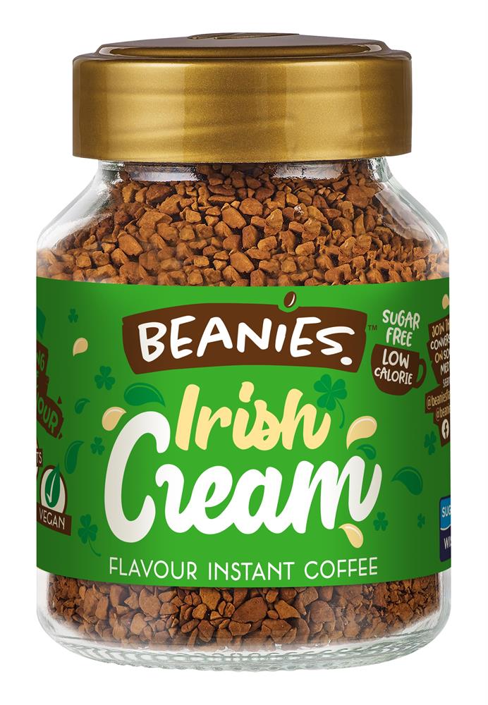 Beanies Coffee_Beanies Irish Cream Flavour Instant Coffee 50g-pack of 2