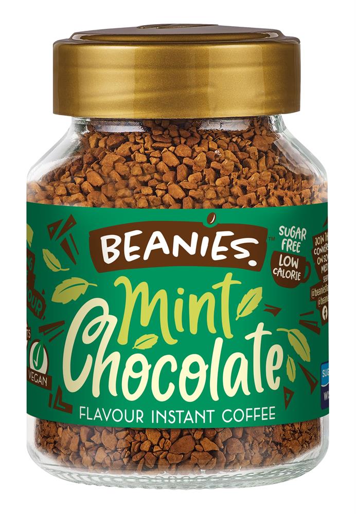 Beanies Coffee_Beanies Mint Choc Flavour Instant Coffee 50g-pack of 2