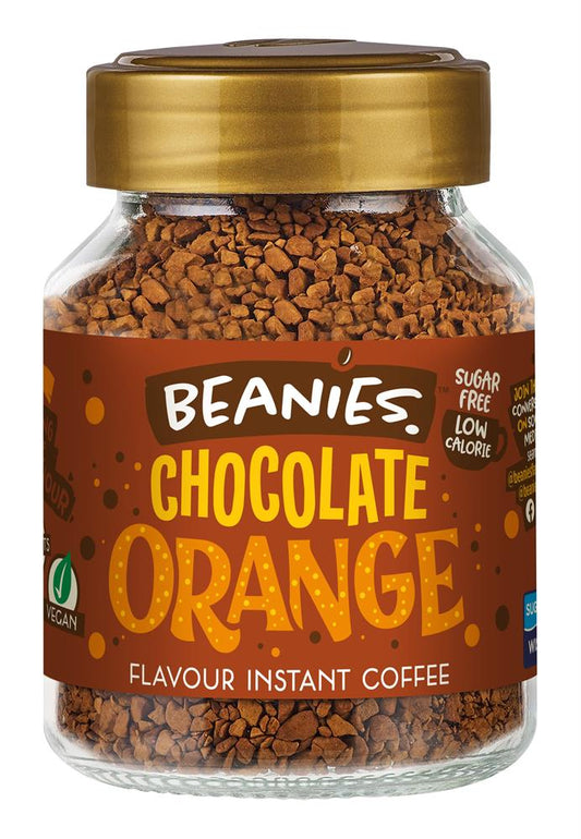 Beanies Coffee_Beanies Chocolate Orange Flavour Instant Coffee 50g-pack of 2