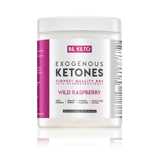 BeKeto_- Exogenous Ketones Raspberry 150g