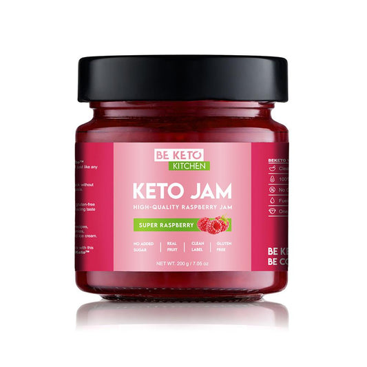 BeKeto_- Keto Jam Super Raspberry 200g