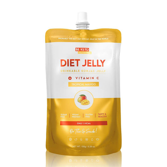 BeKeto_- Diet Jelly Konjac Tropical Mango 150g