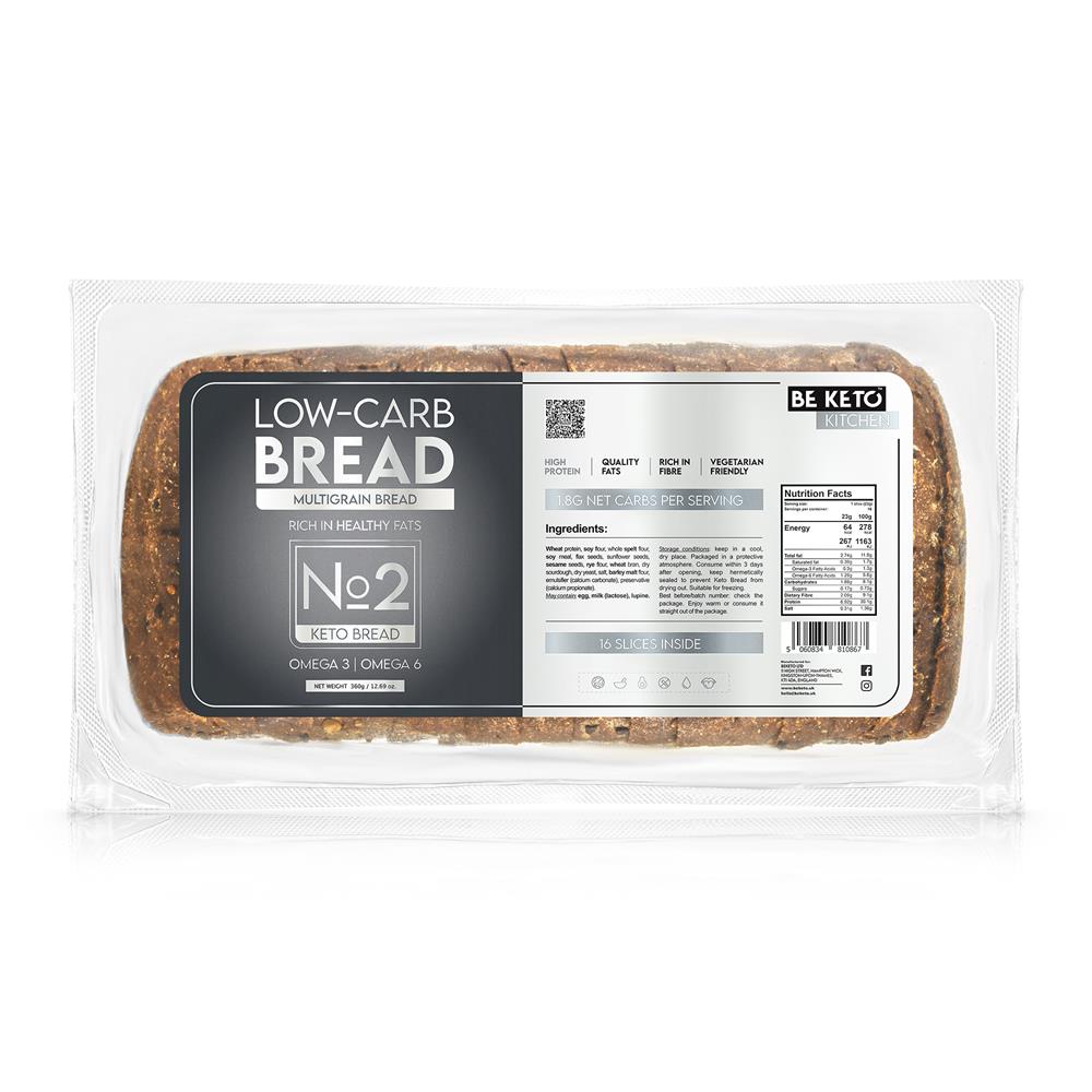 BeKeto_- Keto Multigrain Bread 360g