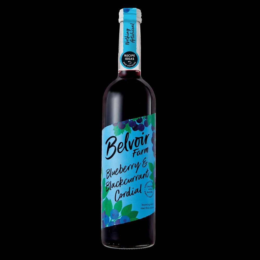 Belvoir_Blueberry & Blackcurrant Cordial 500ml