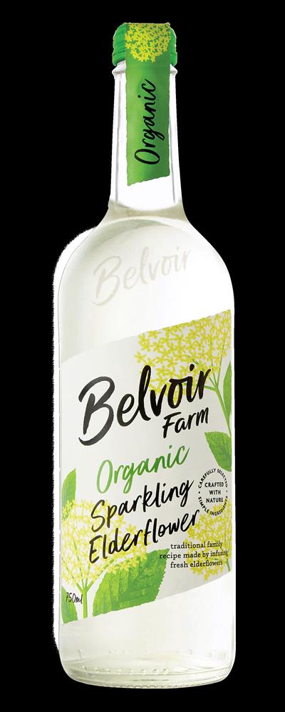 Belvoir_Organic Elderflower Presse 750ml-pack of 2