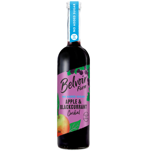 No Added Sugar Apple & Blackcurrant Cordial 500ml