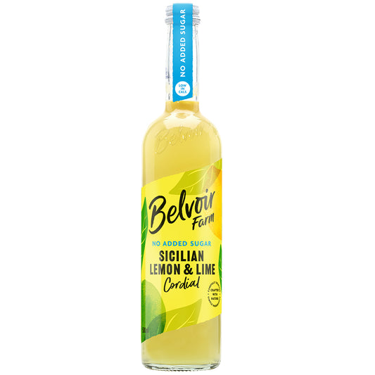 No Added Sugar Sicilian Lemon & Lime Cordial 500ml