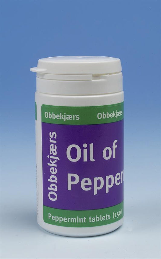 Obbekjaers_Oil of Peppermint 150 tabs