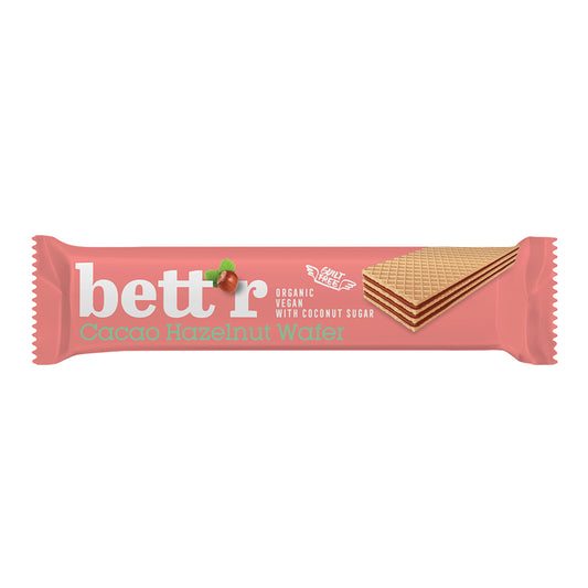 Bettr_Hazelnut Cacao Cream-Filled Wafer 30g-Pack of 20