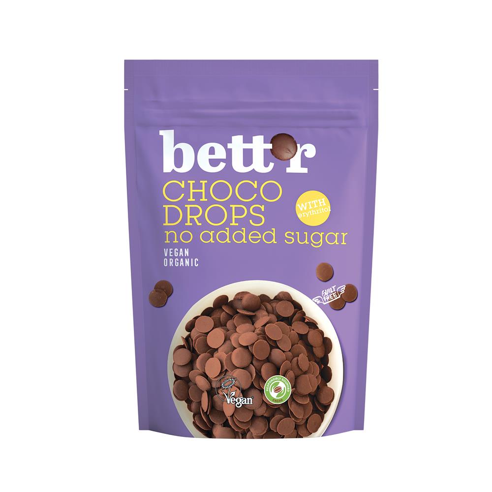 Bettr_No Added Sugar Choco Drops 200g