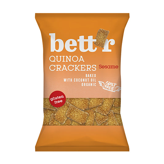Bettr_Quinoa Crackers with Sesame 100g-Pack of 6