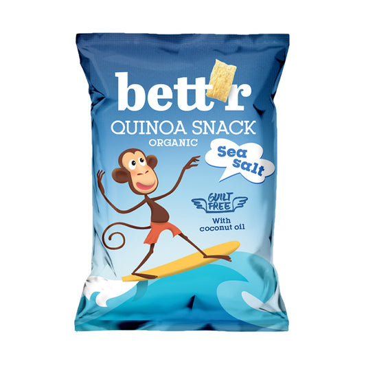 Bettr_Quinoa Snack with Sea Salt 50g-pack of 6