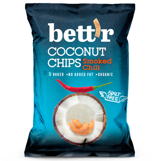 Bettr_Coconut Chips with Chili Organic 40g-Pack of 8