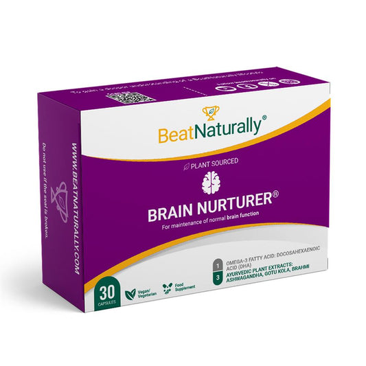 Brain Nurturer - Memory Focus & De-Stress 30 Capsules