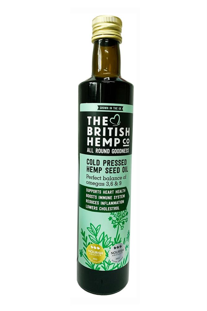 British Hemp Co_Hemp seed oil 500ml