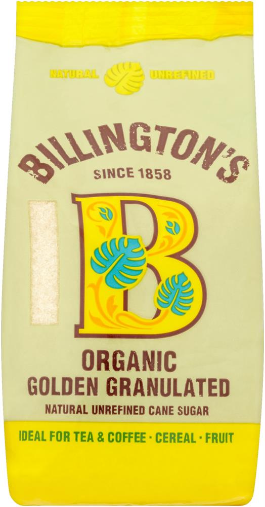 Billingtons_Organic Golden Granulated Sugar 500g-pack of 2