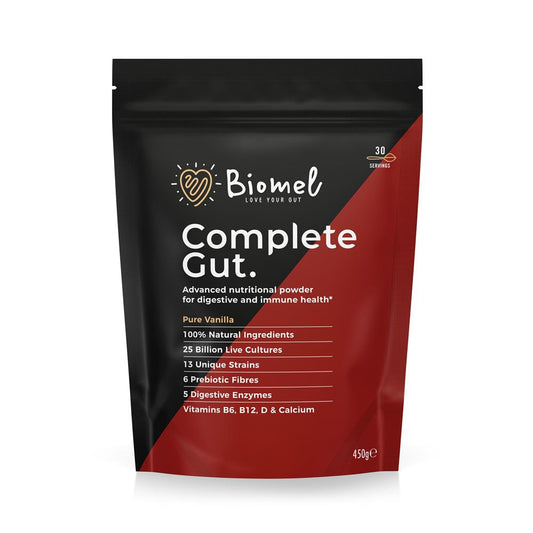 Biomel_Complete Gut Pure Vanilla 450g