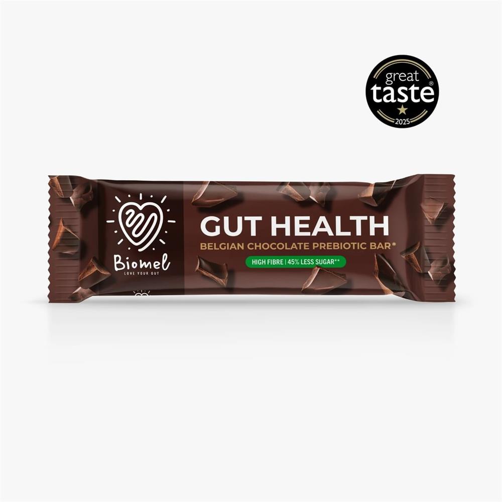Biomel_Belgian Chocolate Gut Health Bar 45g-pack of 12