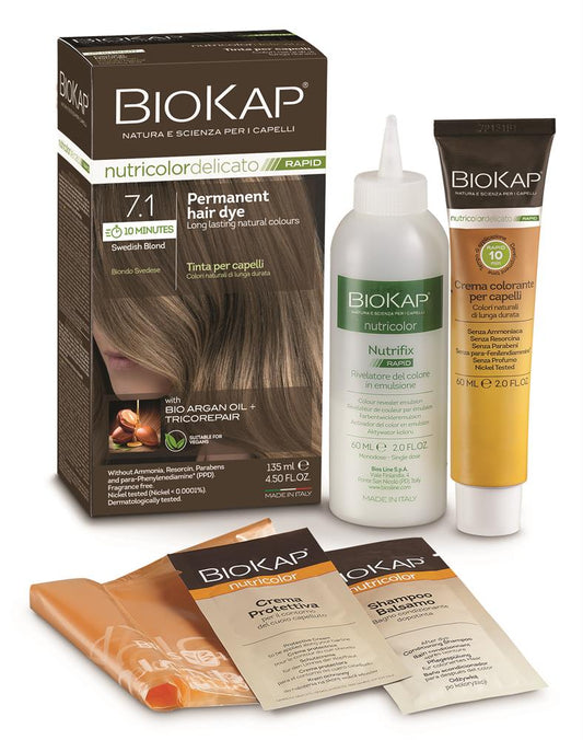 BioKap_Swedish Blond 7.1 Hair Dye 135 ml