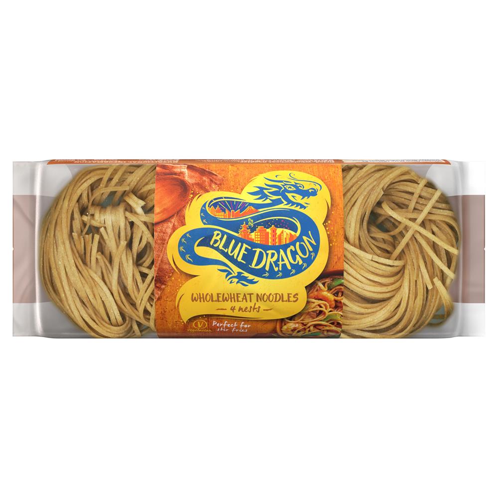 Blue Dragon_Wholewheat Noodles 250g-pack of 2