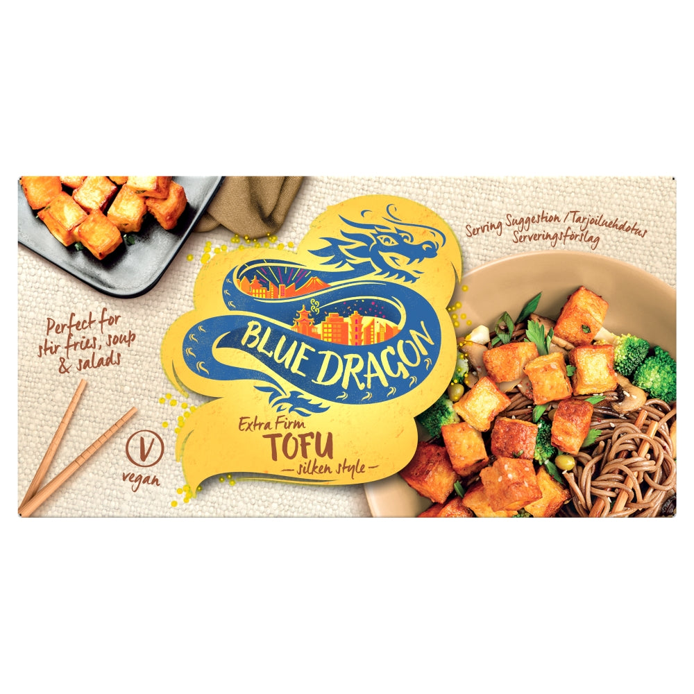 Blue Dragon_Extra Firm Silken Tofu 308g-pack of 2