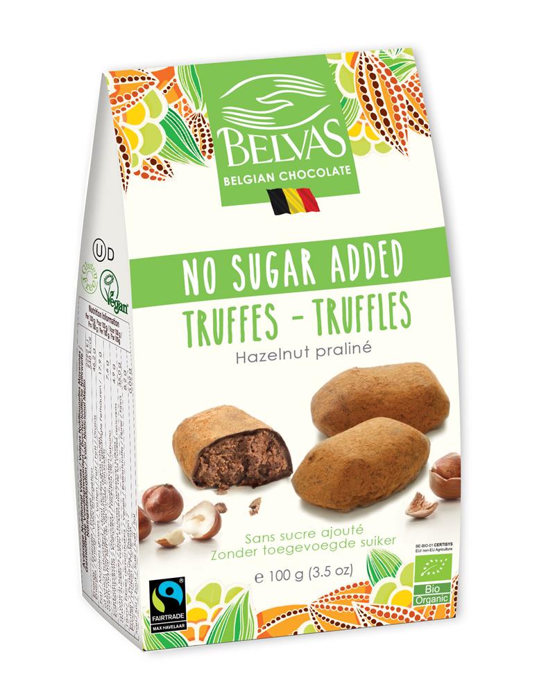 Belvas_No Sugar Added Truffle - with inulin - 100g