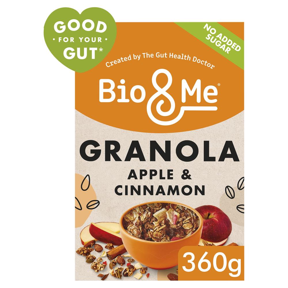 Bio&Me_Apple & Cinnamon Gut-Loving Granola 360g