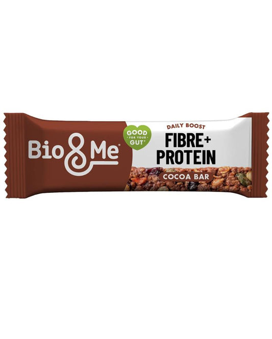 Bio&Me_Cocoa Fibre + Protein Bar 40g-Pack of 18