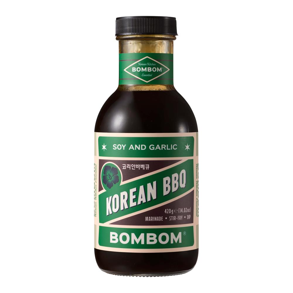 Bombom_Korean Soy & Garlic BBQ Sauce 420ml