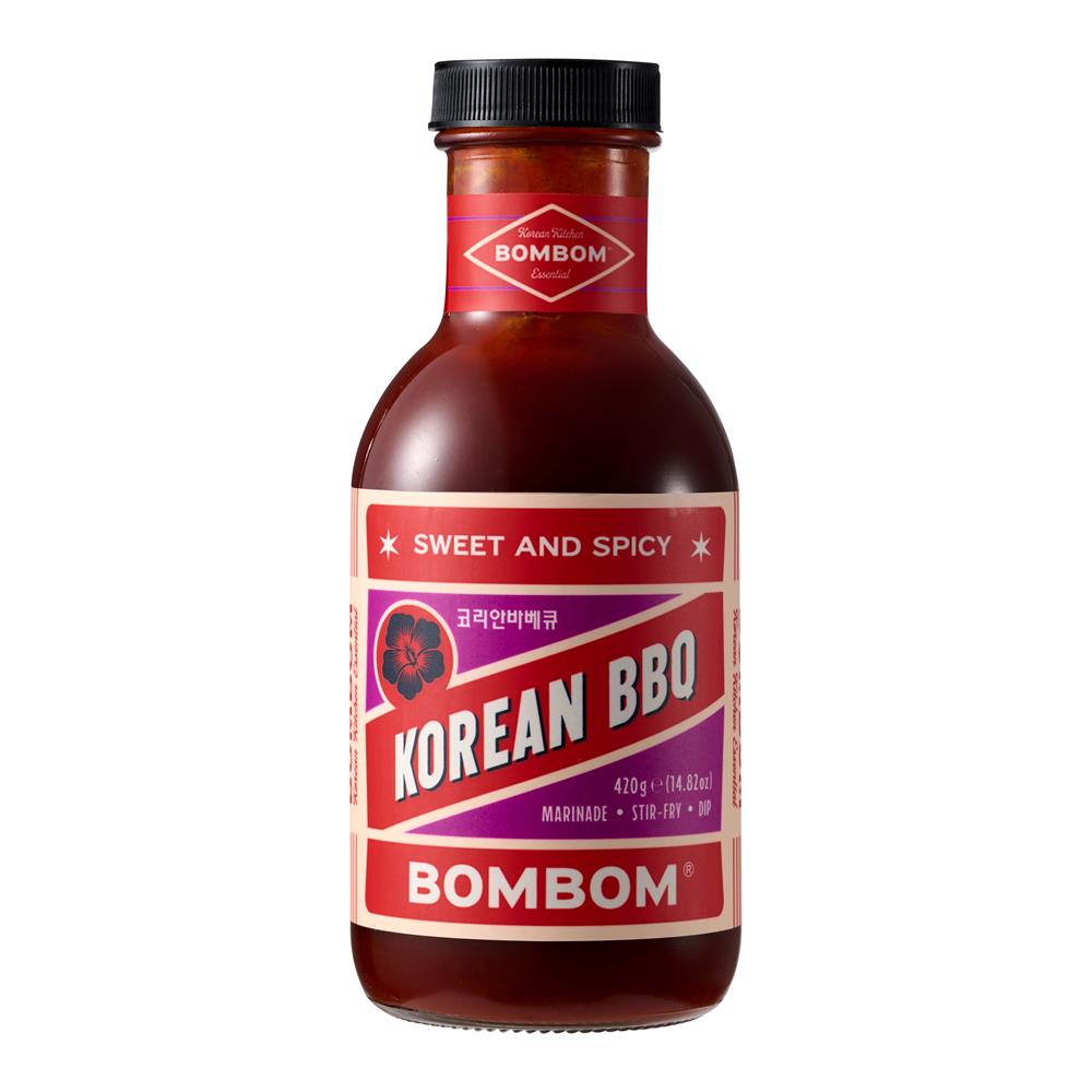 Bombom_Korean Spicy and Sweet BBQ Sauce Gochujang Flavour 420ml