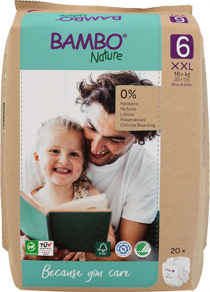 Bambo Nature_Eco-Nappy Size 6 - 20 Nappies