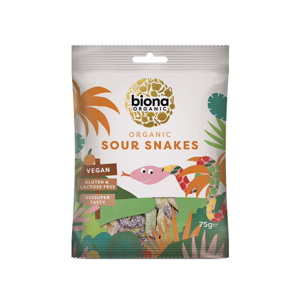 Biona_Organic Sour Snakes 75g