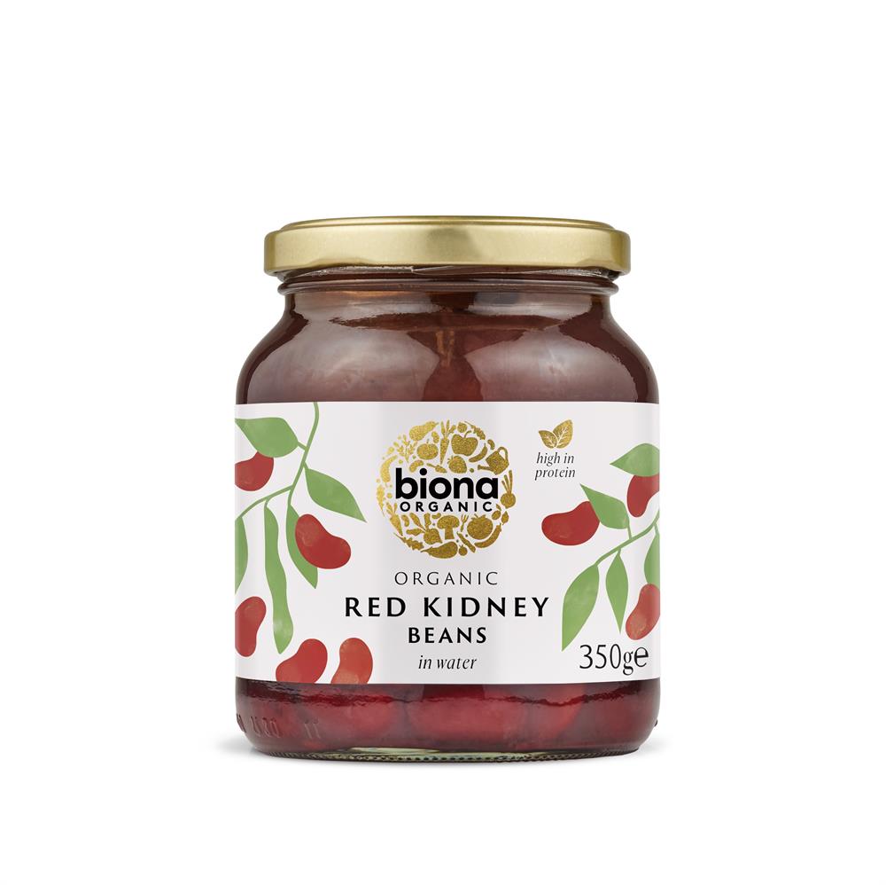 Biona_Organic Kidney Beans - in Glass jars 350g