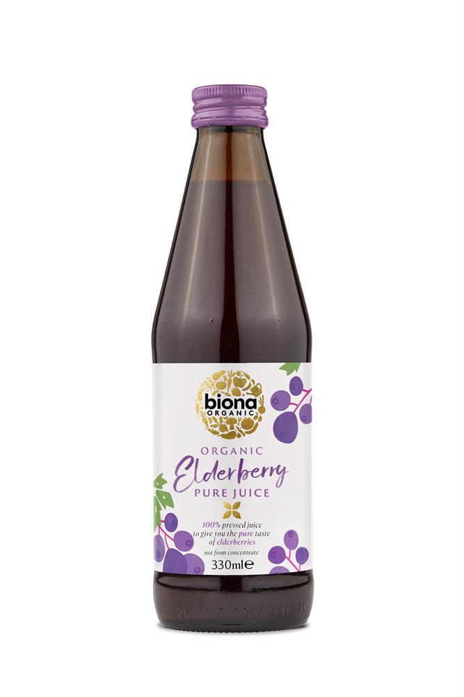 Biona_Organic Elderberry Pure Super Juice 330g