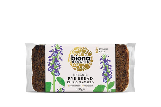 Biona_Organic Rye Bread with Chia & Flax Seed 500g