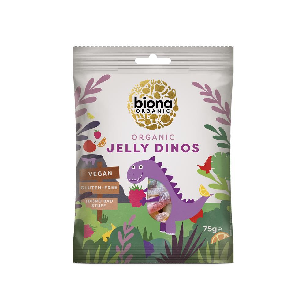 Biona_Organic Vegan Jelly Dinos 75g