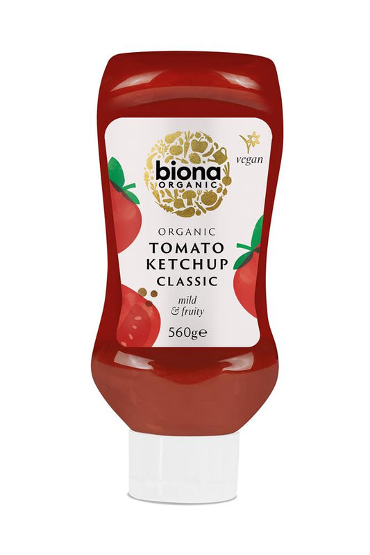 Biona_Organic Ketchup Classic Squeezy 560g