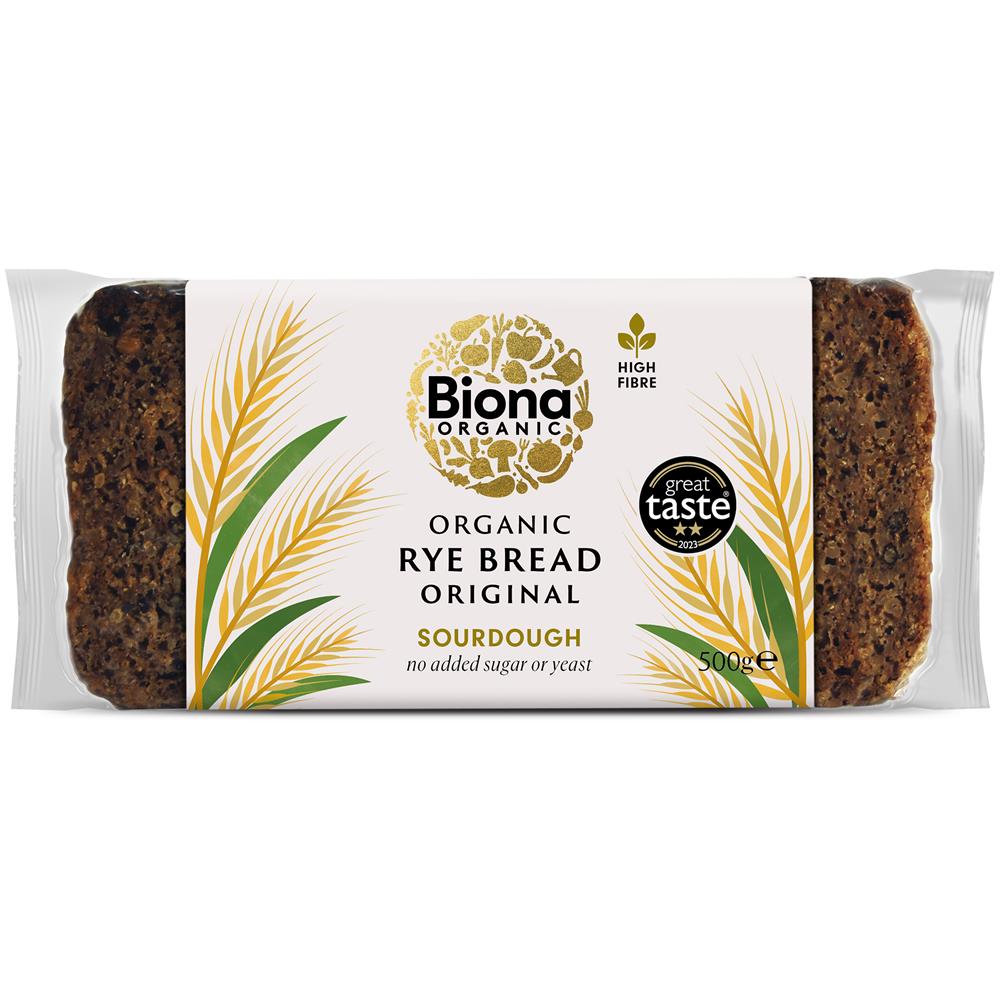 Biona_Organic Rye Bread - 500g