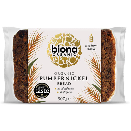 Biona_Organic Pumpernickel Bread 500g